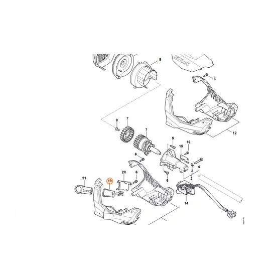 STIHL  Wiązka kabli 4867 400 3401